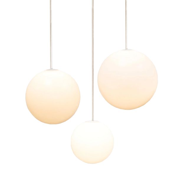 Lampe à suspension d'extérieur Pianeta moyenne série Ø35cm