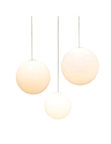 Luminária suspensa redonda para exterior Pianeta LED Ø45cm series