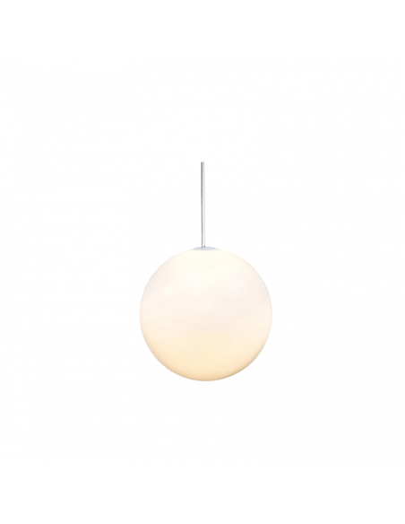 Candeeiro suspenso redondo de exterior Pianeta LED Ø45cm