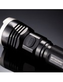Kit Caza de maletin con Linterna LED y accesorios bateria cargador pulsador y filtros | LeonLeds Iluminación