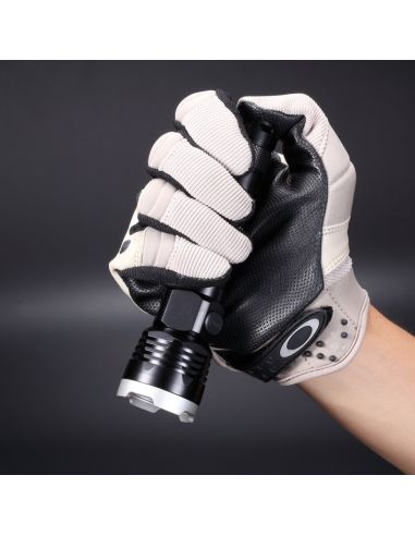 Kit de Pasta de Caça com Lanterna LED e acessórios, carregador de bateria, botão e filtros | Leon Iluminação LED