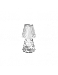 Lámpara de mesa LED recargable Lola 20 Lux tipo espejo