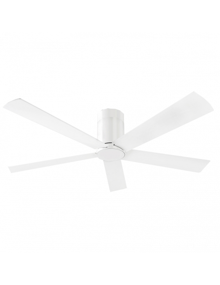 Ventilador de techo Rodas blanco con 5 aspas