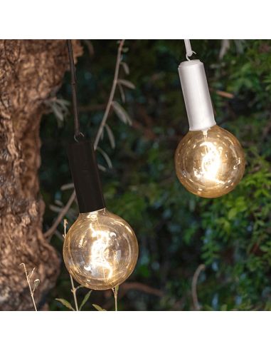 Lâmpada vintage portátil sem fio EDY G125 Ambient Beige