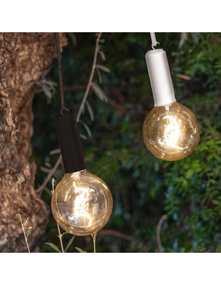 Lâmpada vintage portátil sem fio EDY G125 Ambient Beige