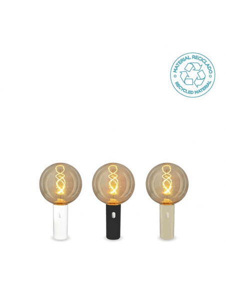 Modèles d'ampoules vintage portables sans fil EDY G125