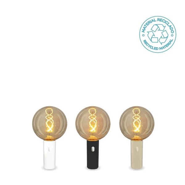 Modèles d'ampoules vintage portables sans fil EDY G125