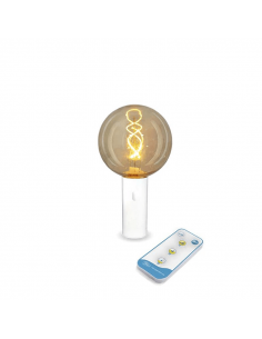 Bombilla recargable sin cables EDY G125 Blanca