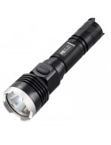 Kit Caza de maletin con Linterna LED y accesorios bateria cargador pulsador y filtros | LeonLeds Iluminación