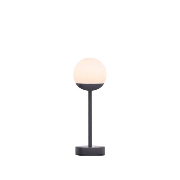 Lámpara de mesa portátil y recargable Norai Slim 30 negro
