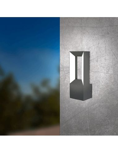 Aplique de exterior LED Riforano Eglo ambiente