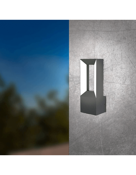 Aplique de exterior LED Riforano Eglo ambiente