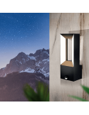 Riforano Eglo LED luz de parede ao ar livre com sensor de ambiente