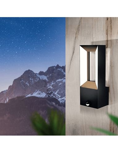 Aplique de exterior LED Riforano Eglo sensor ambiente