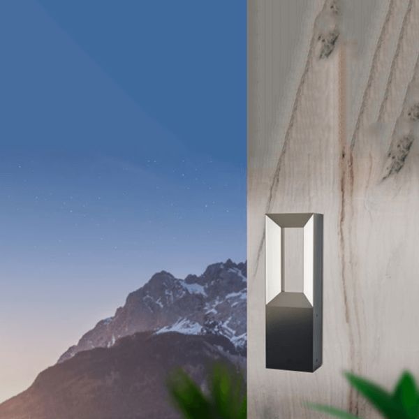 Baliza exterior LED Riforano Eglo ambiente