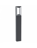 Balise de sol extérieure LED anthracite Riforano