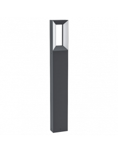 Balise de sol extérieure LED anthracite Riforano