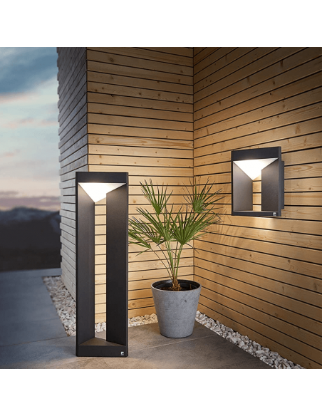 Baliza de pie LED Nembro para jardín 3000k serie