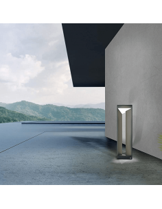 Baliza de pie LED Nembro para jardín 3000k 2