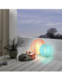 Bola LED de exterior Monterolo IP65 ambiente