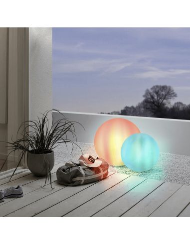 Bola LED exterior Monterolo IP65 ambiente