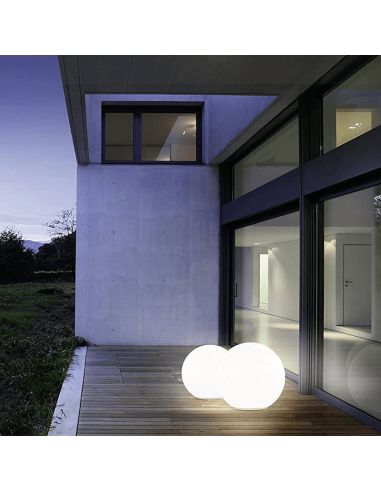Bola LED de exterior Monterolo IP65 ambiente Eglo