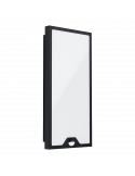 Aplique LED de pared exterior potente pequeño Casazza con sensor
