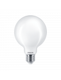 Bombilla Globo G93 E27 7W - 60W Cristal Opaco Philips | LeonLeds