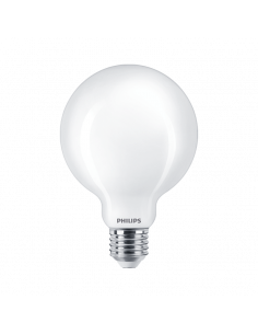 Bombilla Globo G93 E27 7W - 60W 2700K Cristal Opaco Philips | LeonLeds 2
