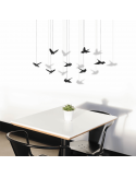 Lámpara colgante LED Paratebueno con pájaros decorativos Eglo
