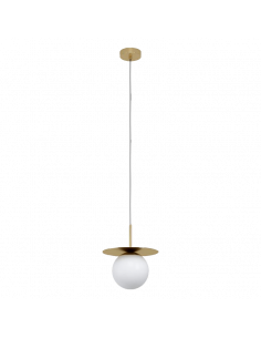 Suspension en acier et verre Arenales