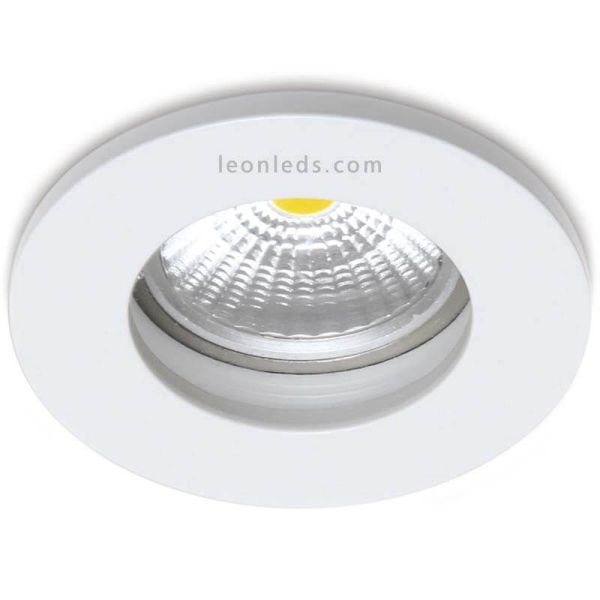 Empotrable LED redondo estanco Transparente Bath Blanco ArkosLight | LeonLeds Iluminación