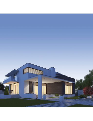 Plafón Volcano redondo exterior de 10,8 cm gris oscuro