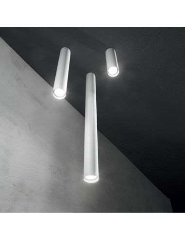 Plafón Look PL1 H20 redondo exterior de 6 cm Ideal Lux | LeonLeds
