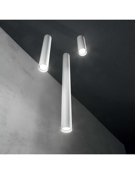 Plafón Look PL1 H20 redondo exterior de 6 cm Ideal Lux | LeonLeds