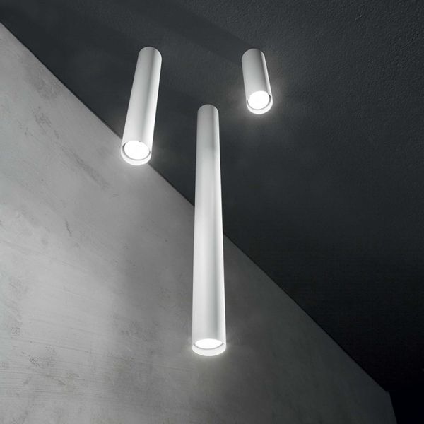 Plafón Look PL1 H20 redondo exterior de 6 cm Ideal Lux | LeonLeds
