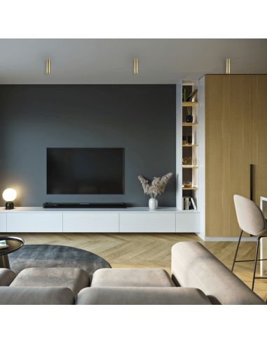 Plafón Look PL1 H20 redondo exterior de 6 cm Ideal Lux | LeonLeds