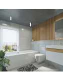 Plafón Look PL1 H20 redondo exterior de 6 cm Ideal Lux | LeonLeds
