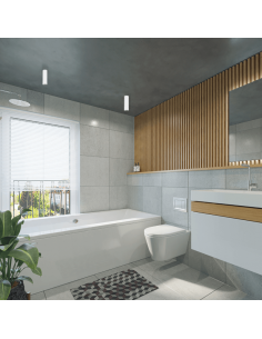 Plafón Look PL1H20 redondo exterior de 6 cm Ideal Lux | LeonLeds 2