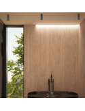 Plafonnier Look PL1 H20 rond extérieur 6 cm Ideal Lux | leonleds