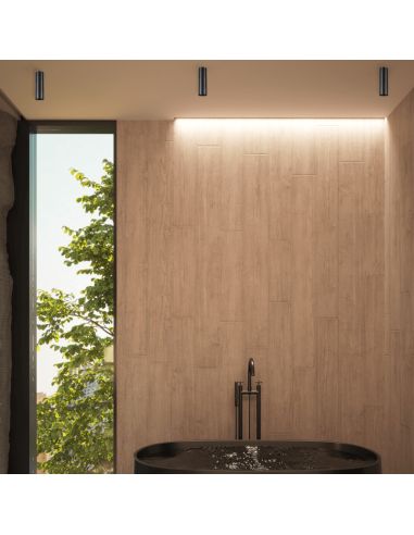 Plafonnier Look PL1 H20 rond extérieur 6 cm Ideal Lux | leonleds