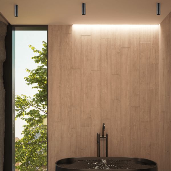 Plafón Look PL1 H20 redondo exterior de 6 cm Ideal Lux | LeonLeds