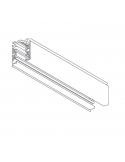 Carril Trifásico Superficie 1M Blanco o Negro Mantra