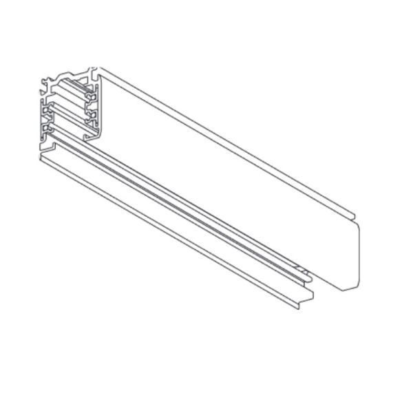 Carril Trifásico Superficie 1M Blanco o Negro Mantra
