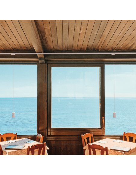 Tapa final Blanca o Negra para Carriles Trifásicos