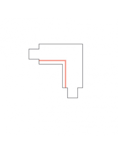 Conexão do alimentador em trilhos L T