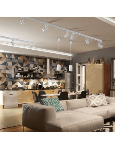 Connexion de l'alimentation dans les rails L T