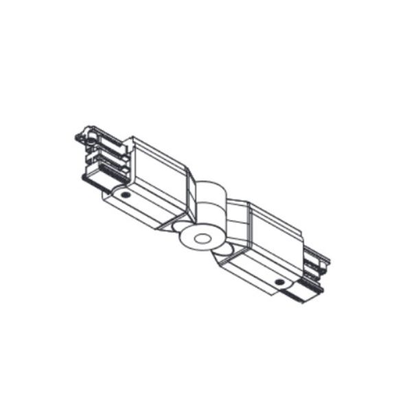 Conexión esquina ajustable carril Negro o Blanco Medidas | LeonLeds