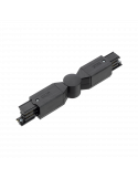 Rail de raccordement d'angle réglable Noir ou Blanc | leonleds