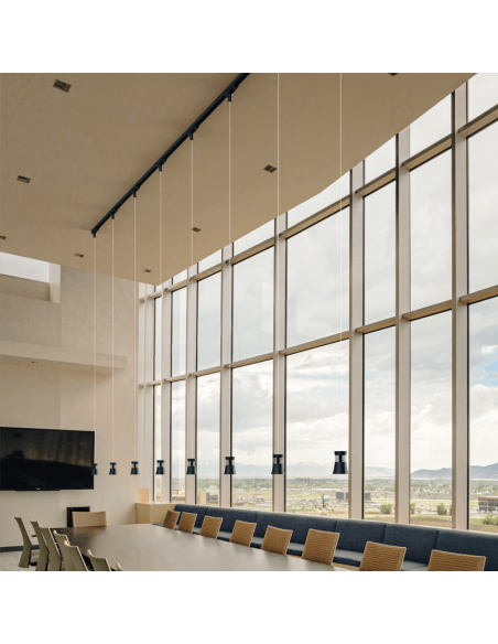 Rail de raccordement d'angle orientable Environnement noir ou blanc | leonleds